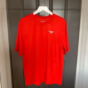 Brooks men’s short sleeve tee red large